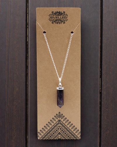 Ponta de Ametista – Pendente Clássico em Ponta de Ametista