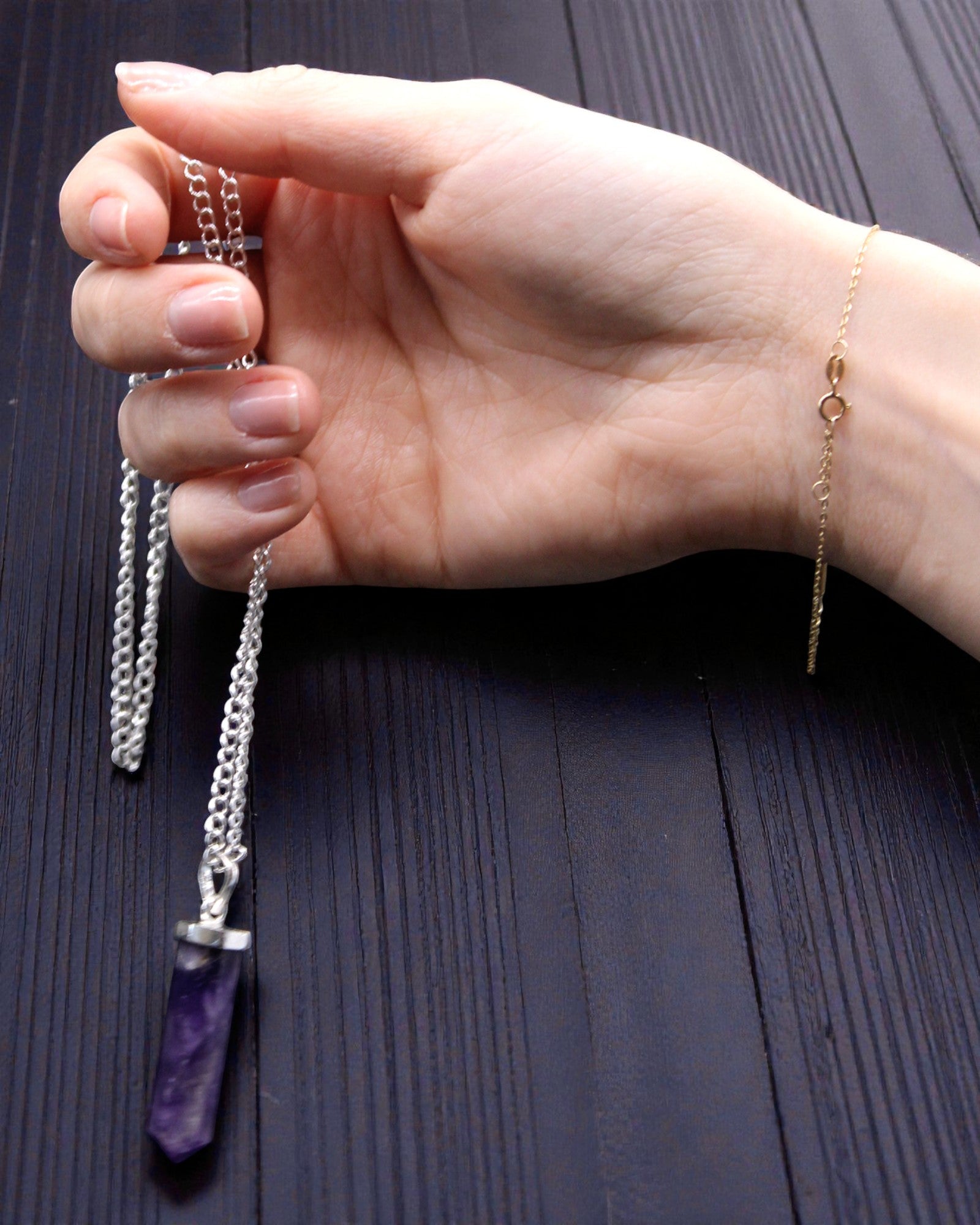 Ponta de Obsidiana – Pendente Clássico em Ponta de Ágata Negra