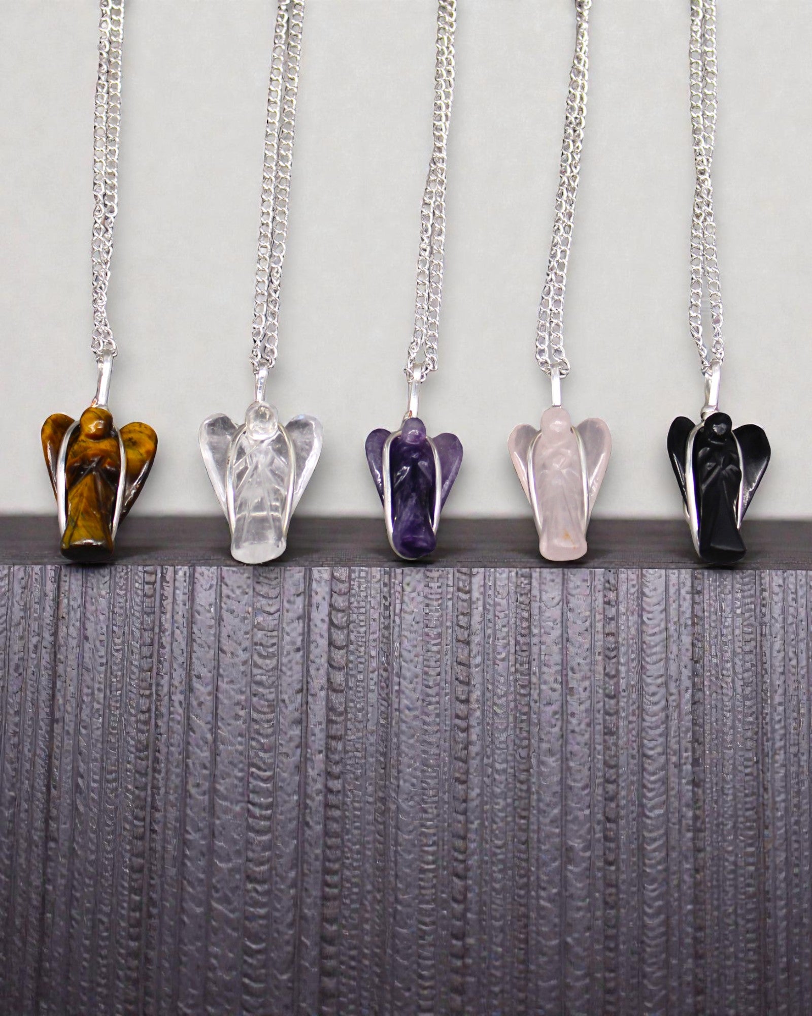 Ametista Guardiã – Pendente Anjo da Guarda em Ametista