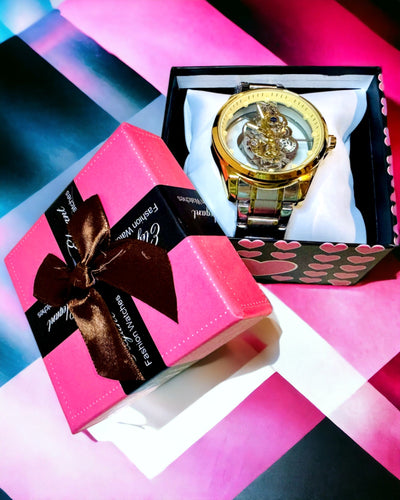 Relógio Masculino de Quartzo "Vision Sport" – Duplamente Transparente com Alumínio