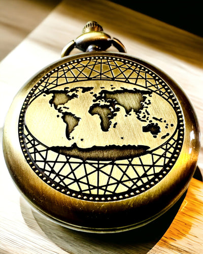 "Kompass Retro de Bolso com Motivo de Nova Iorque – Bússola Multifuncional e Elegante com Imagem da Estátua da Liberdade"