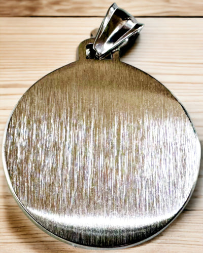 Colar com Bússola – Joalharia Forjada em Aço Inoxidável para Homens e Mulheres em Duas Cores, com gravação