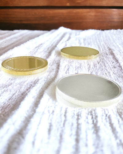 Moeda Desafio Vazia com Possibilidade de Personalização com Gravação – Colecionável, 40mm, quatro modelos