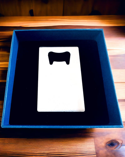 Abre-garrafas de Aço Inoxidável - Gadget Elegante e Prático - personalização com gravação