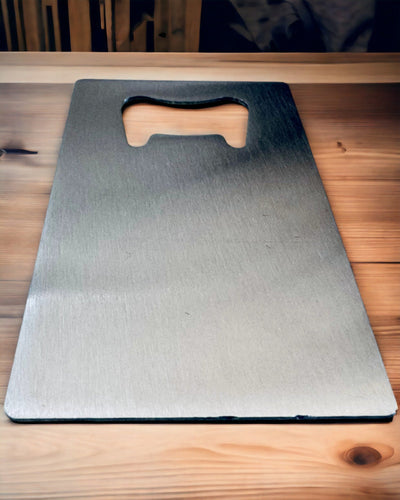 Abre-garrafas de Aço Inoxidável - Gadget Elegante e Prático - personalização com gravação