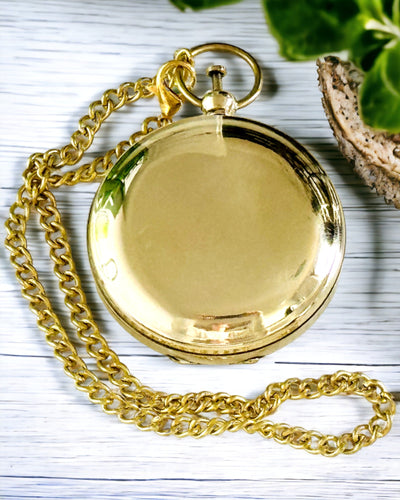 Bússola Aventura de cor dourada – Elegante Navegador de Descobertas