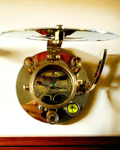 Bússola de Navegação com Sextante e Possibilidade de Personalização - Marítimo XL