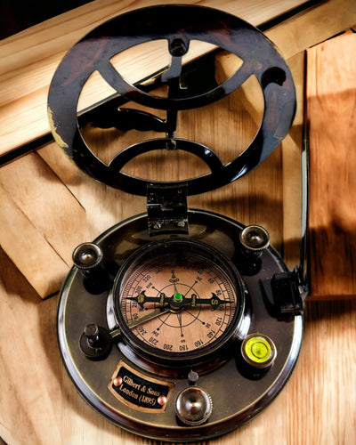 Antigo Compasso de Navegação Premium com Possibilidade de Gravação – Feito à Mão
