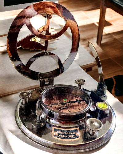 Antigo Compasso de Navegação Premium com Possibilidade de Gravação – Feito à Mão