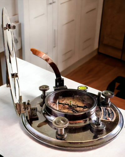 Antigo Compasso de Navegação Premium com Possibilidade de Gravação – Feito à Mão