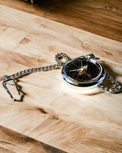 Relógio de Bolso Estilo Vintage com Possibilidade de Gravação