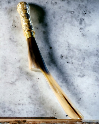 Premium Colher de Sapato "Elegancja Rajput" com Opção de Gravação