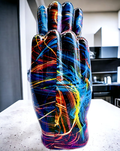 Kalejdoskop Serce – Decoração Artesanal de Resina com Possibilidade de Gravação