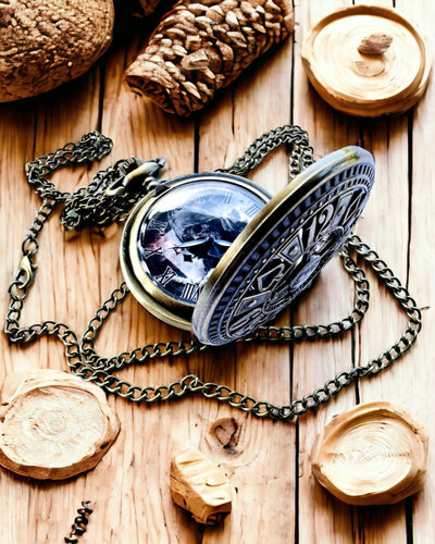 Relógio de Bolso "Heritage Timekeeper" Presente personalizado com gravação