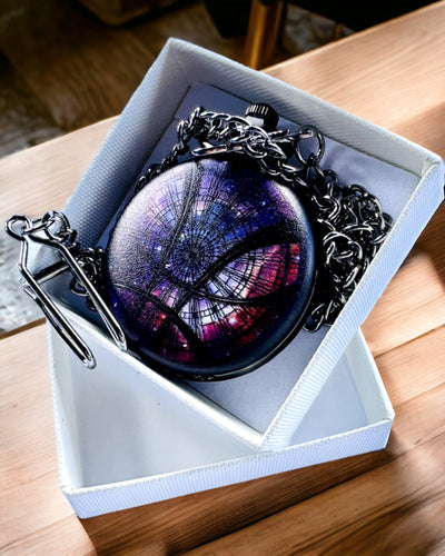 Relógio de Bolso "Galactic Vision" com Possibilidade de Gravação, presente personalizado