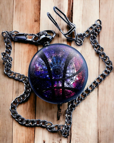 Relógio de Bolso "Galactic Vision" com Possibilidade de Gravação, presente personalizado