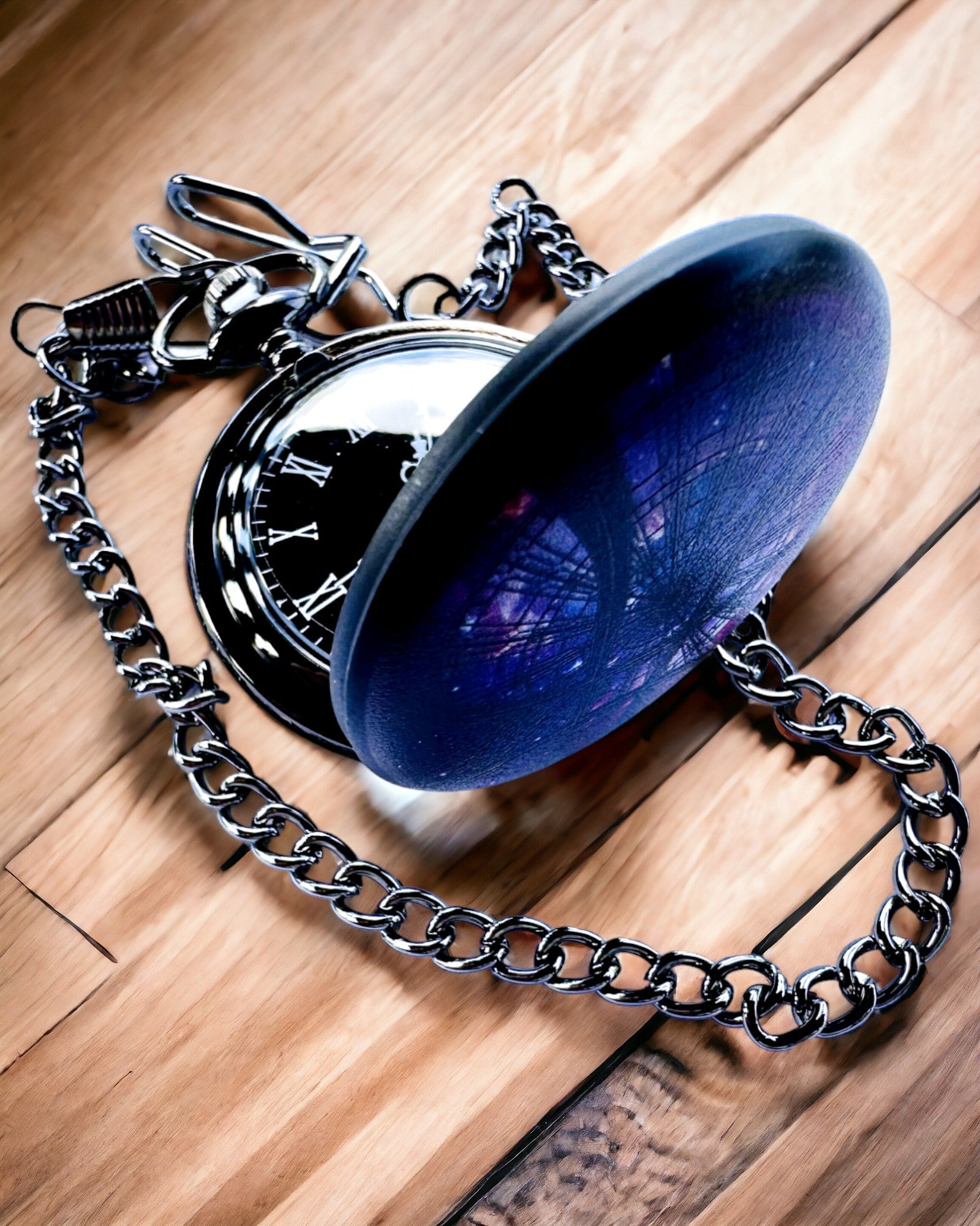 Relógio de Bolso "Galactic Vision" com Possibilidade de Gravação, presente personalizado