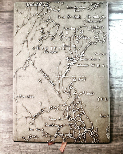 Cadernos com tema náutico "Nautica" com opção de personalização por gravação, para presente