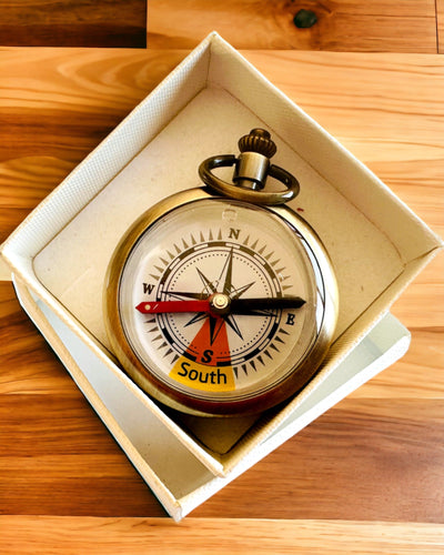 Bússola de Bolso "Orient Express" com Possibilidade de Gravação