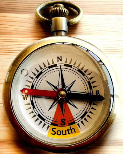 Bússola de Bolso "Orient Express" com Possibilidade de Gravação