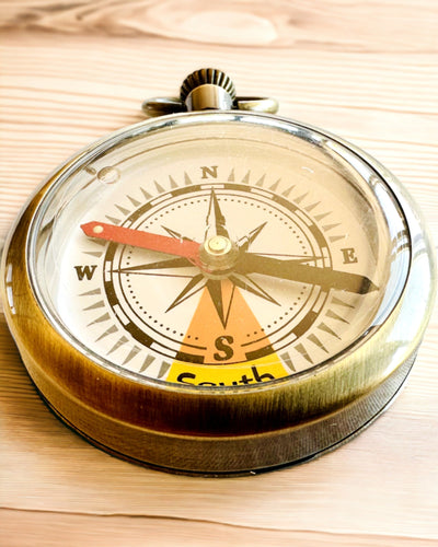 Bússola de Bolso "Orient Express" com Possibilidade de Gravação