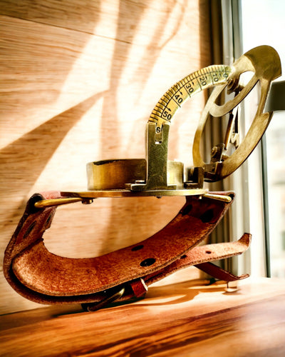 Relógio de Sol "Bússola Antiga", relógio de pulso com bússola, possibilidade de personalização com gravação