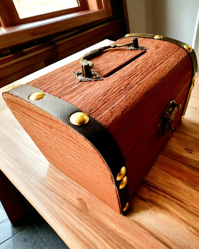 Caixa Mágica de Tesouros - Mealheiro, personalização com gravação