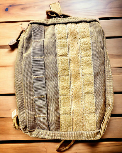 Bolsa tática do viajante - MOLLE "Militaris" - 26 cm x 5,5 cm x 19 cm