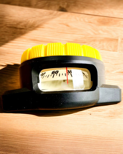 Bússola de mergulho AquaGuide - bússola à prova de água com função de luminescência e correia flexível, possibilidade de personalização