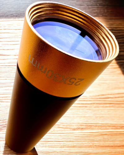 Luneta Monocular Explorer 25x30 - Telescópio Portátil e Dobrável, possibilidade de personalização com gravação