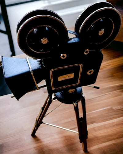 Retro Câmara "Nostalgia de Filme", possibilidade de personalização com gravação