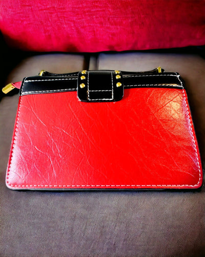 "Królewski Ryk" Saco Quadrado de Ombro com Cabeça de Leão