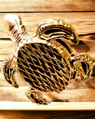 Caixa "Família de Tartarugas" - cor verde, personalização com gravação