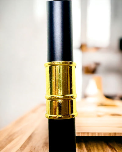 Bengala Luxuosa com Pega Dourada em Forma de Flor – Elegante e Moderna, 93 cm