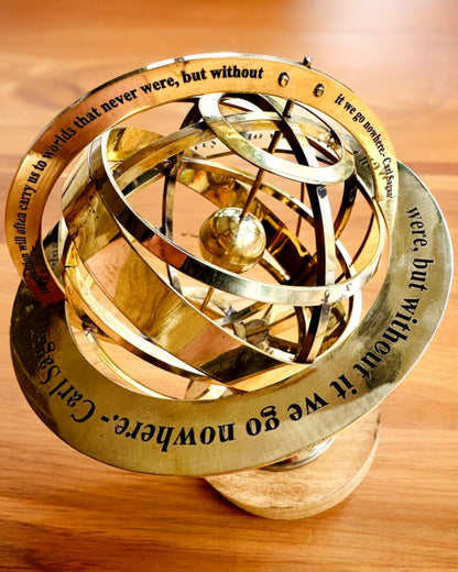 Astrolabium Artis - Feito à Mão com Opção de Gravação, decoração para escritório, premium