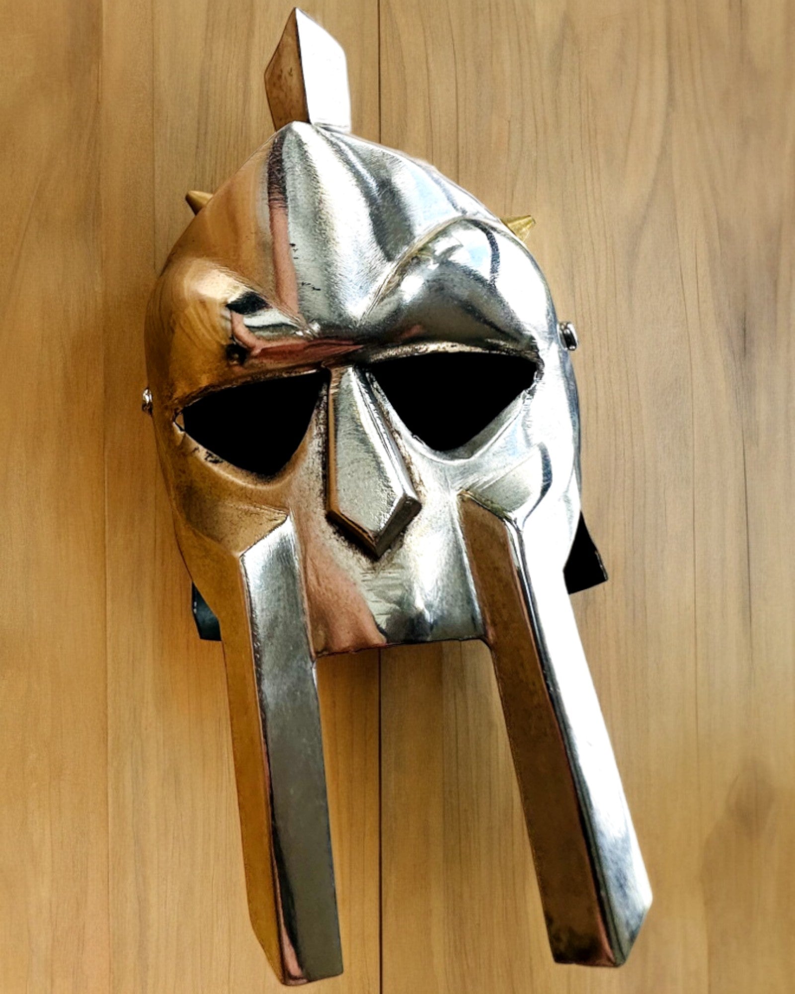 Máscara de Gladiador Cavaleiro "Sparta" - possibilidade de personalização com gravação