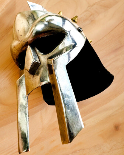 Máscara de Gladiador Cavaleiro "Sparta" - possibilidade de personalização com gravação