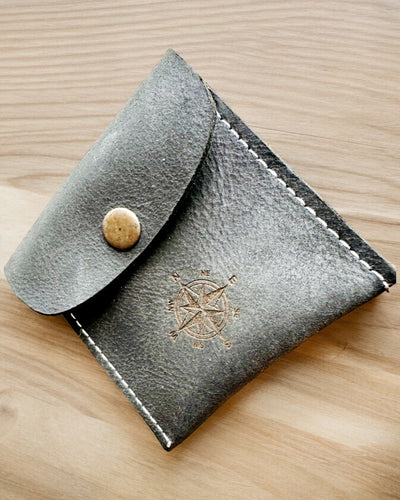 Estojo para relógio de bolso ou bússola Viajante - possibilidade de personalização com gravação