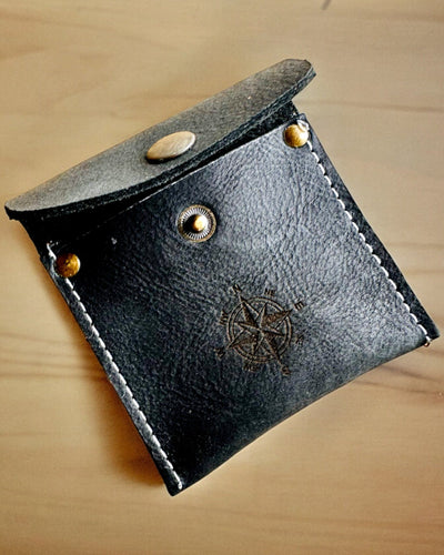 Estojo para relógio de bolso ou bússola Viajante - possibilidade de personalização com gravação