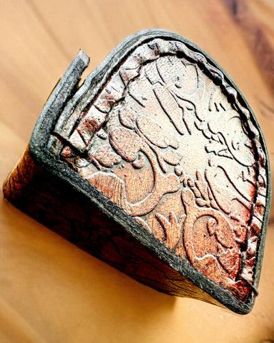 Estojo Elegante Maharadży para Relógio de Bolso ou Bússola - possibilidade de personalização com gravação