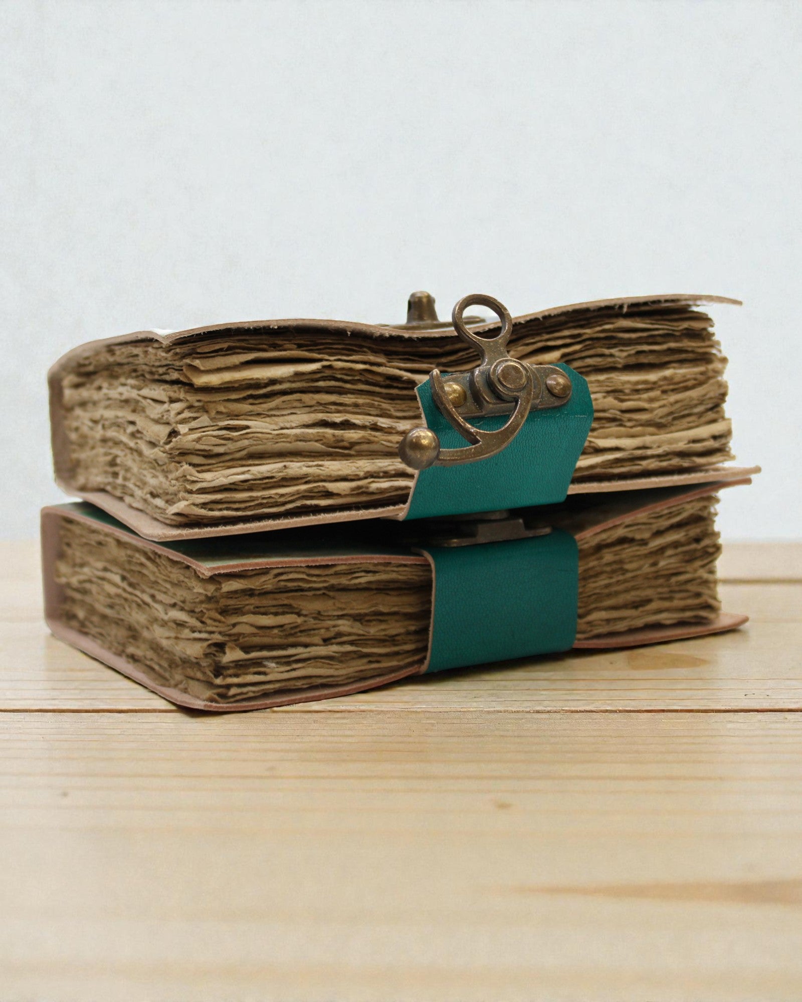 Caderno de Couro Borboleta da Inspiração Never Hide Your Wings – 13 × 18 cm