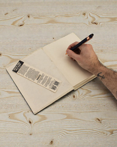 Caderno Lokta Grande Inspirações – Real Life Happens Offline (45 folhas, 21 x 15 cm)