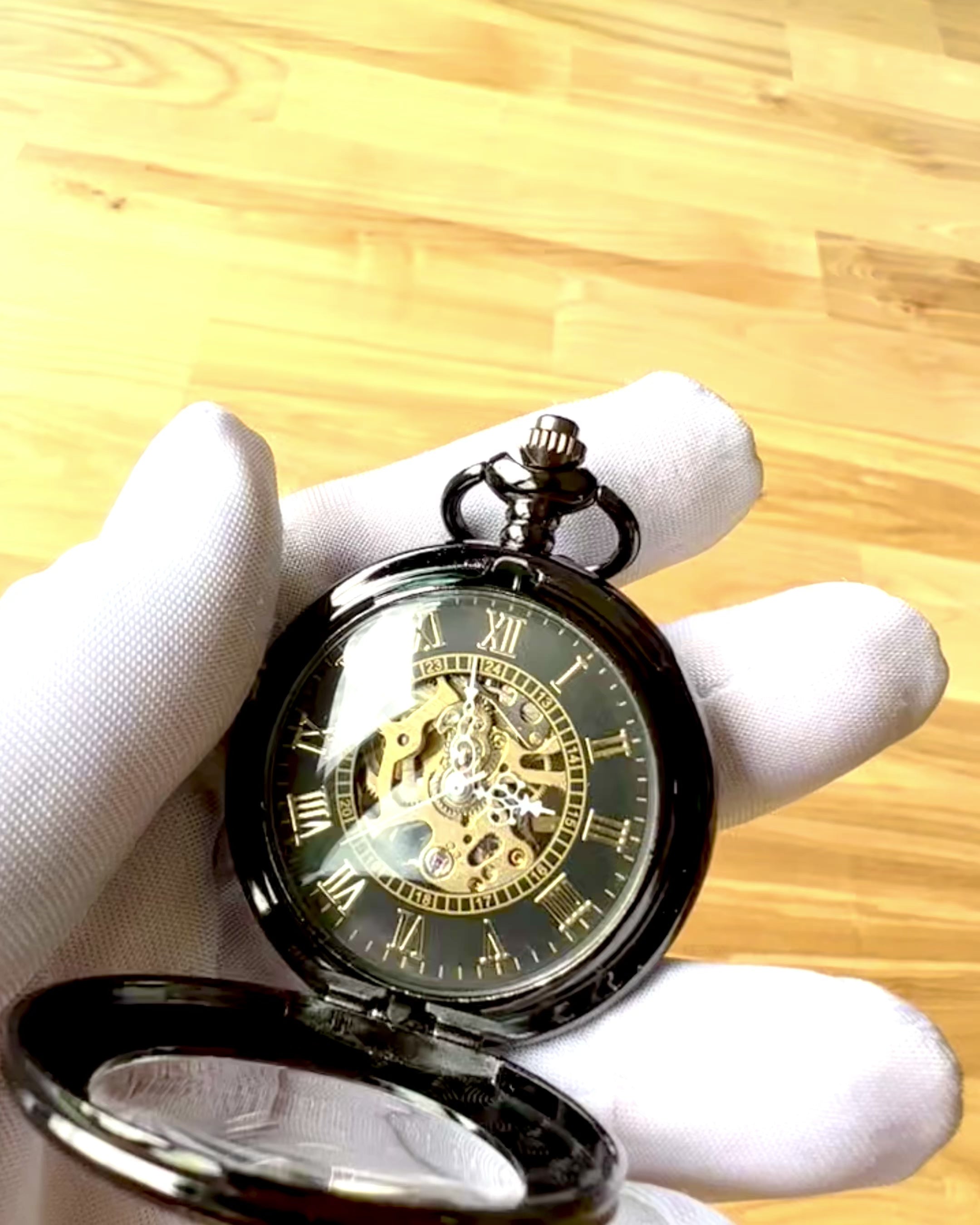 Relógio de Bolso "Elegancki Czasomierz" com Possibilidade de Gravação