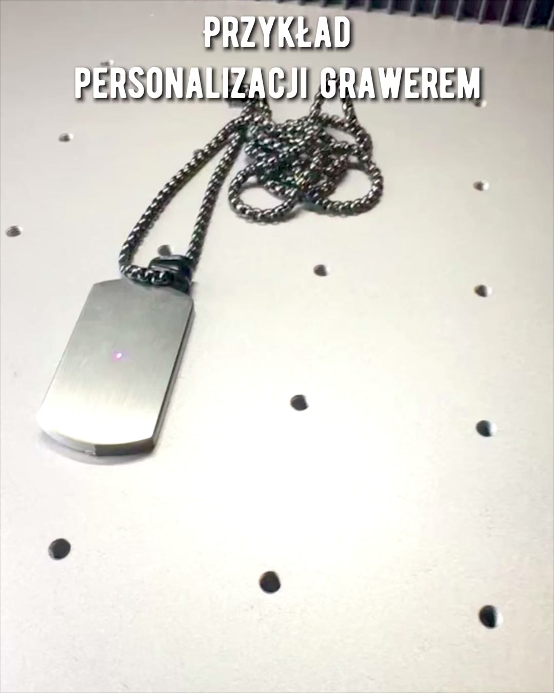 Colar Masculino Força Elegante - personalização com gravação para presente