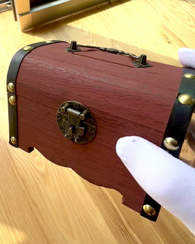 Caixa Mágica de Tesouros - Mealheiro, personalização com gravação