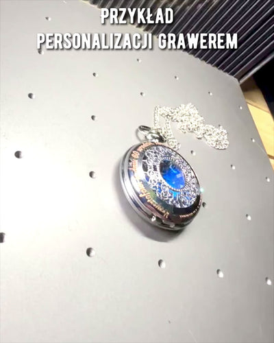 Relógio de Bolso "Royal Timekeeper" com Possibilidade de Gravação