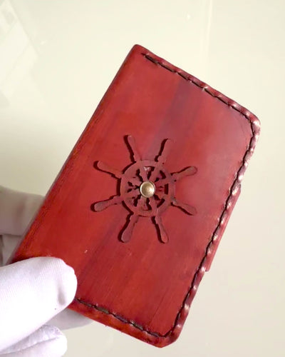 Estojo do Comandante – Estojo Feito à Mão para Relógio de Bolso ou Bússola com Possibilidade de Personalização