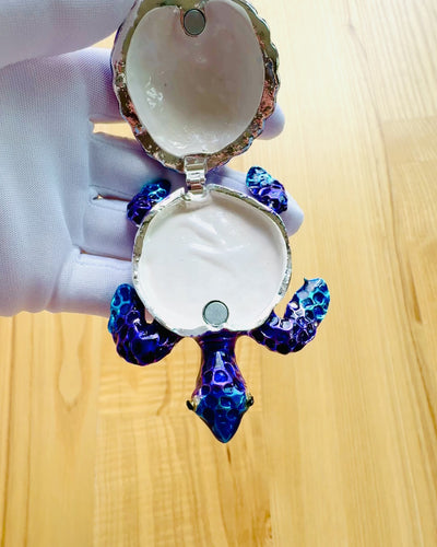 Tesouro Mágico da Tartaruga - Caixa de Joias com possibilidade de personalização com gravação, presente