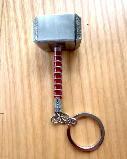Martelo de Thor - Porta-chaves de Poder, possibilidade de personalização com gravação para presente
