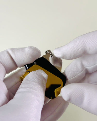 Wojskowy Wisiorek z Grawerem - Estilo Retro em Várias Cores